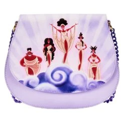 Loungefly Disney Hercules Muses Clouds Crossbody Bag -Loungefly wdtb2496 lfdisneyherculesmusescloudscrossbodybag front 113