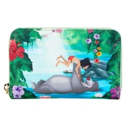 Loungefly Disney Jungle Book Bare Necessities Ziparound Wallet -Loungefly wdwa1984 lfdisneyjunglebookbarenecessitiesziparoundwallet front 132