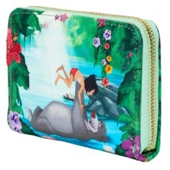 Loungefly Disney Jungle Book Bare Necessities Ziparound Wallet -Loungefly wdwa1984 lfdisneyjunglebookbarenecessitiesziparoundwallet side 133