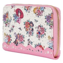 Loungefly Disney Princess Tattoo AOP Ziparound Wallet -Loungefly wdwa1998 lfdisneyprincesstattooaopziparoundwallet side 065